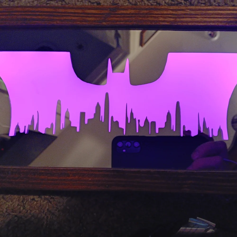 Batman Gotham City LED Mirror
